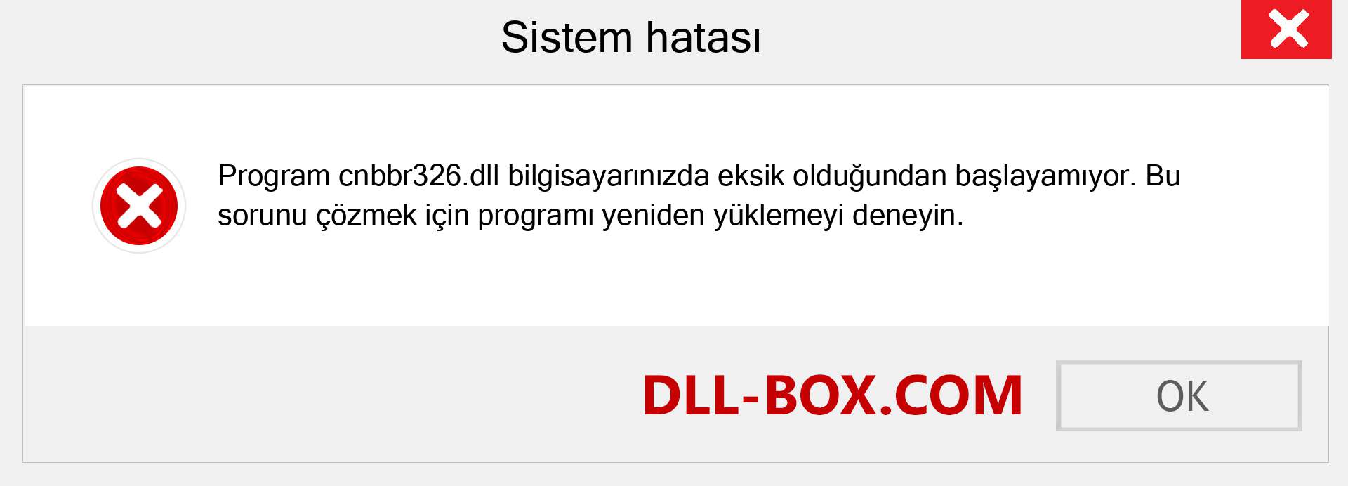 cnbbr326.dll dosyası eksik mi? Windows 7, 8, 10 için İndirin - Windows'ta cnbbr326 dll Eksik Hatasını Düzeltin, fotoğraflar, resimler